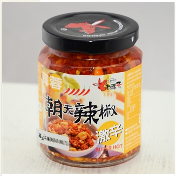 茗品匯進口商品超市產(chǎn)品-臺灣老騾子蒜蓉辣椒