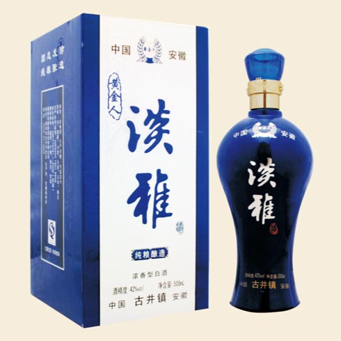 復(fù)興夢(mèng)白酒產(chǎn)品-淡雅系列白酒