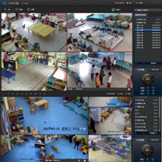 東電云視遠程監(jiān)控系統(tǒng)-幼兒園客戶端案例