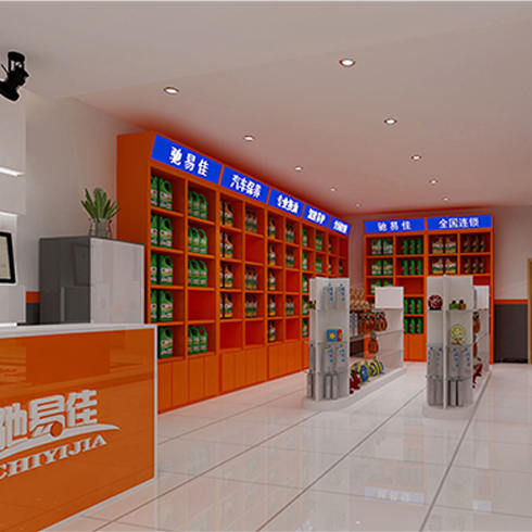 馳易佳換油中心店內(nèi)1