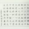 趙汝飛練字-學生作品成果