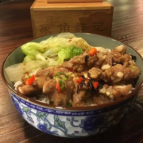 鼓汁排骨飯