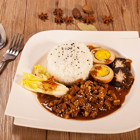 華客多漢堡-臺式鹵肉飯