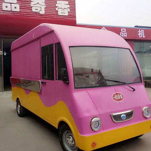 一品奇香小吃車-自動四輪小吃車