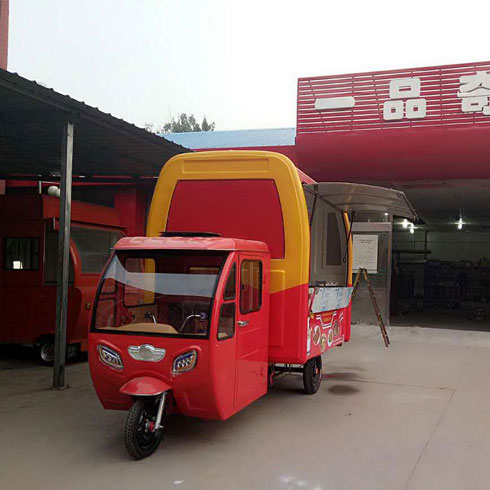 一品奇香小吃車(chē)-電動(dòng)三輪小吃車(chē)