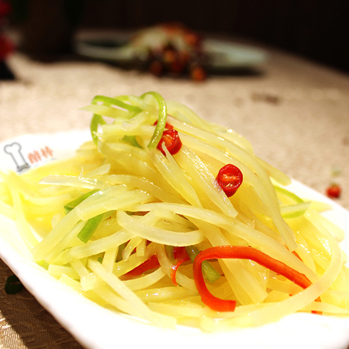 醉棒大骨飯-清香土豆絲