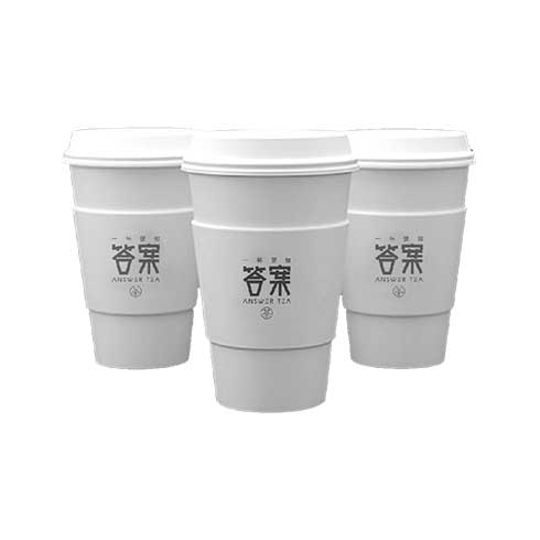 答案茶-奶蓋茶