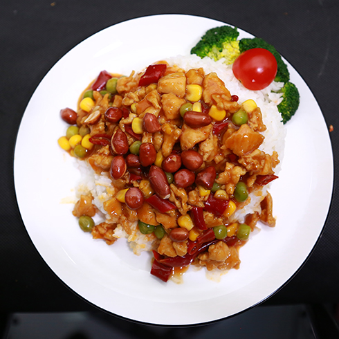 渝煮江湖酸菜魚-宮保雞丁飯